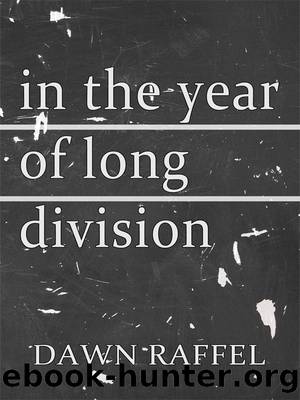 In the Year of Long Division by Dawn Raffel