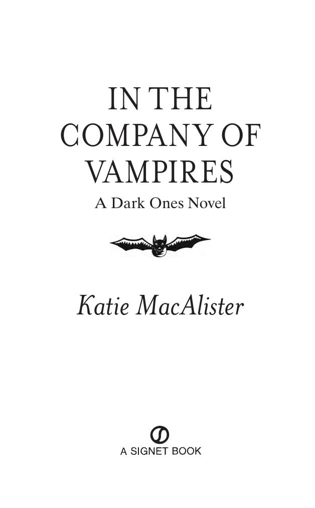 In the company of vampires by Katie MacAlister