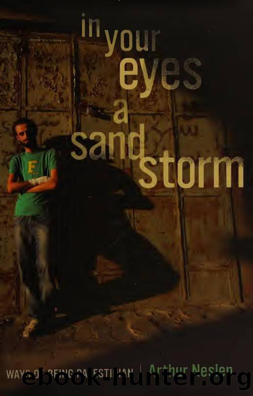 In your eyes a sandstorm : ways of being Palestinian by Neslen Arthur