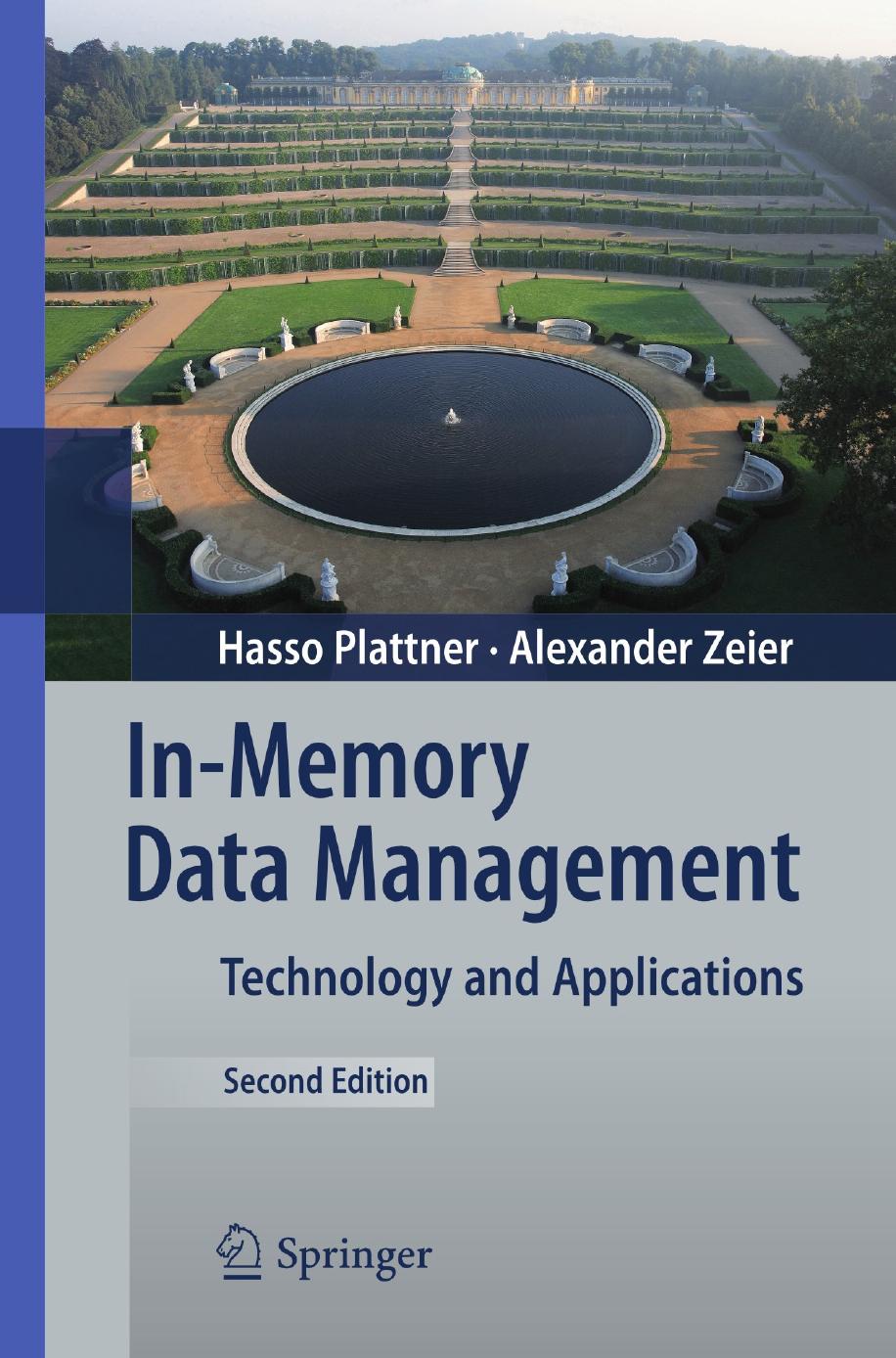 In-Memory Data Management by Hasso Plattner