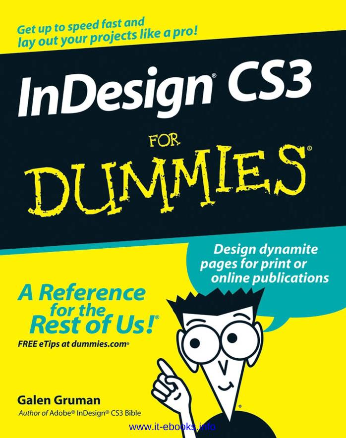 InDesign CS3 For Dummies by Galen Gruman