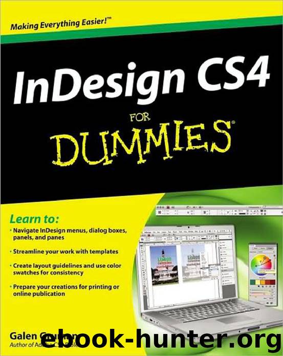 InDesign CS4 for Dummies by Galen Gruman