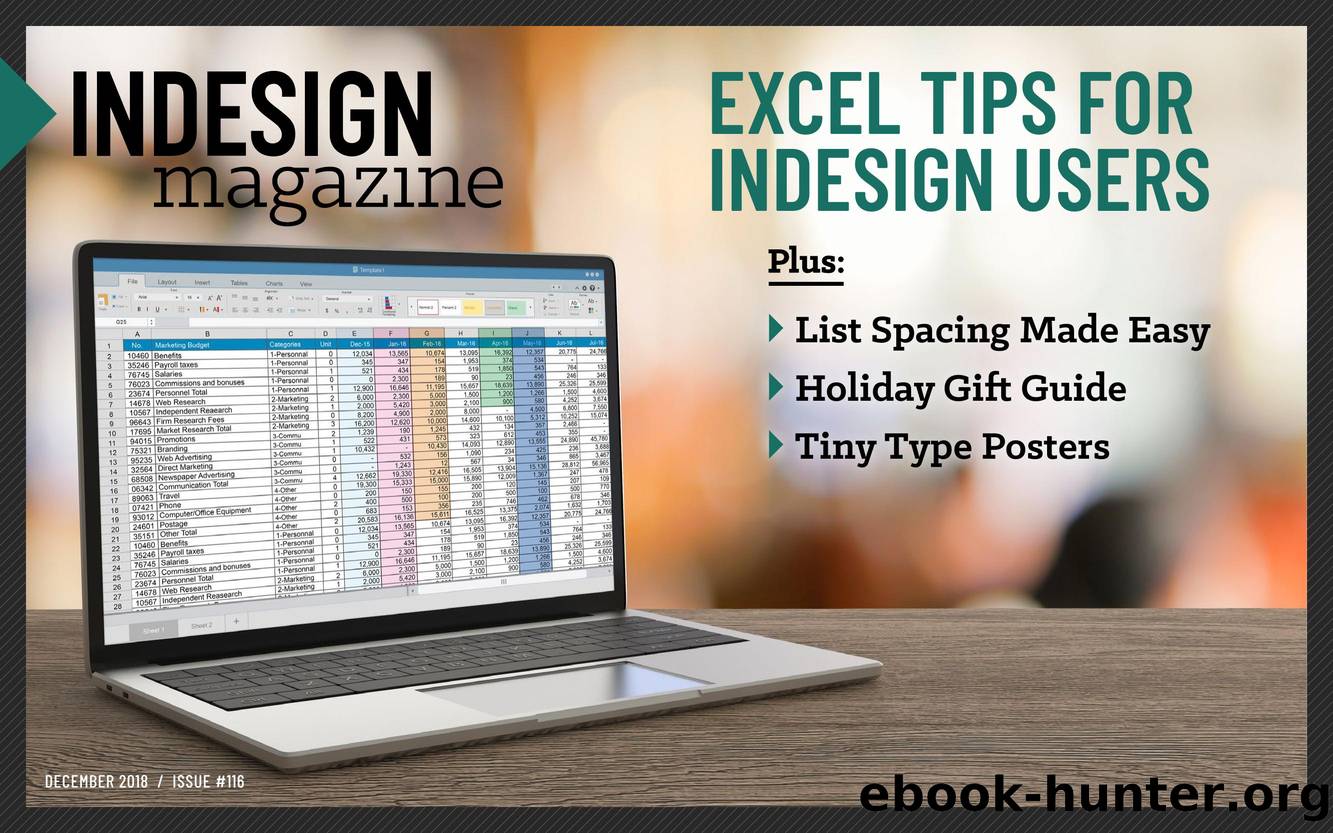 InDesign Magazine 116: Excel Tips for InDesign Users by InDesign Magazine