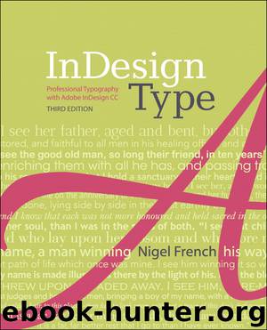 InDesign Type: Professional Typography with Adobe InDesign, Third Edition (Shannon Fancher's Library) by Nigel French