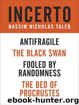 Incerto 4-Book Bundle by Nassim Nicholas Taleb