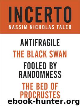 Incerto: 4 Book Bundle by Nassim Nicholas Taleb