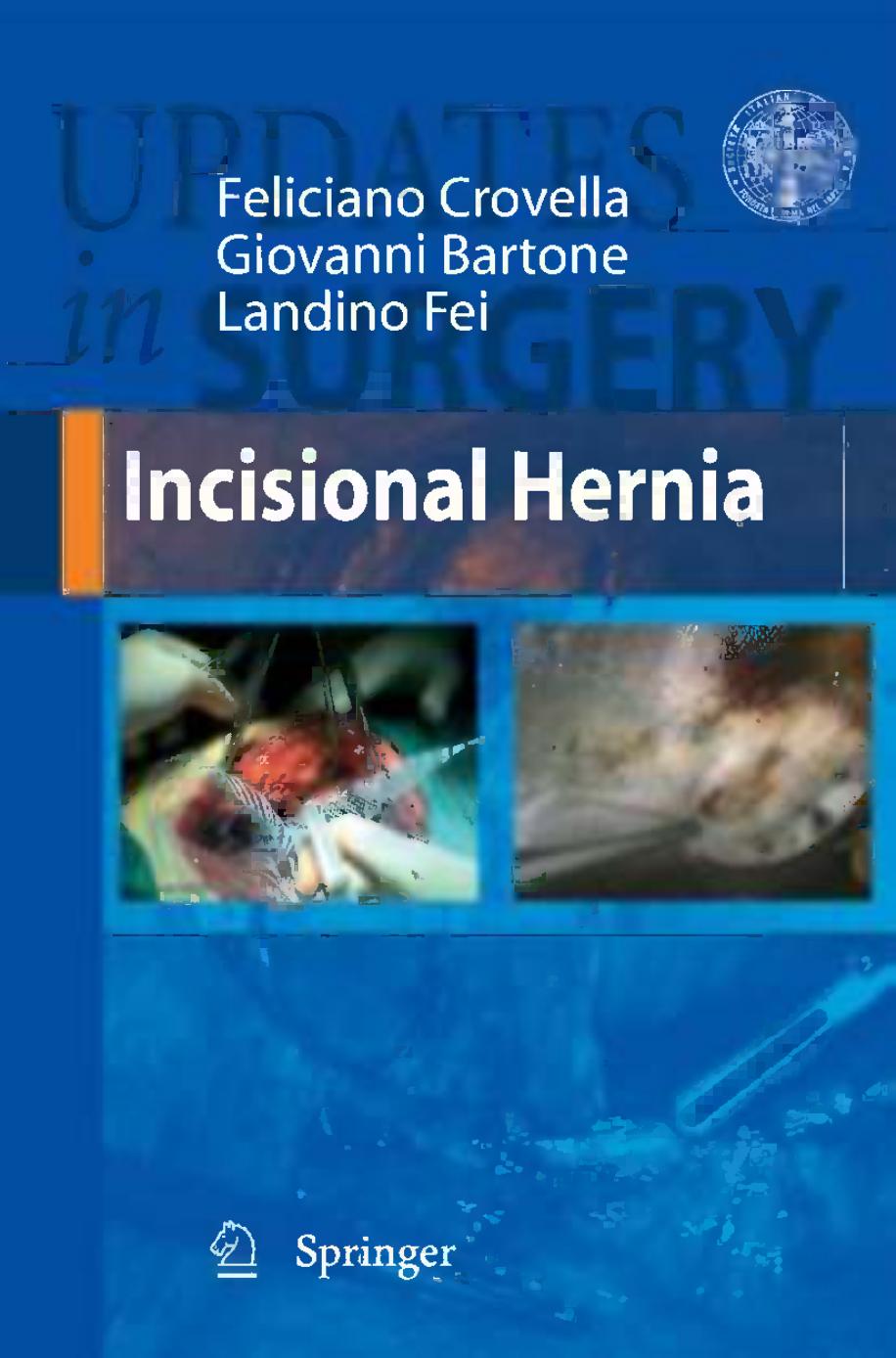 Incisional Hernia by Feliciano Crovella Giovanni Bartone Landino Fei (auth.)
