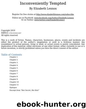 Inconveniently Tempted by Elizabeth Lennox