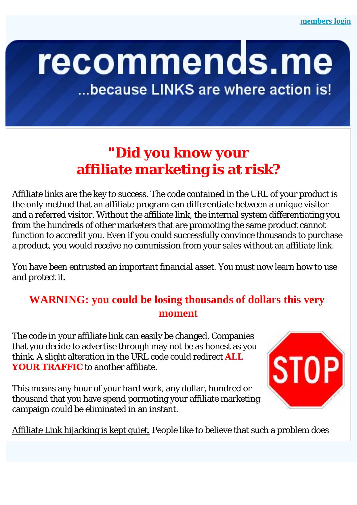 Increase Sales With Short, Secure & Readable Affiliate Links. by Best of Kuszter's Collection