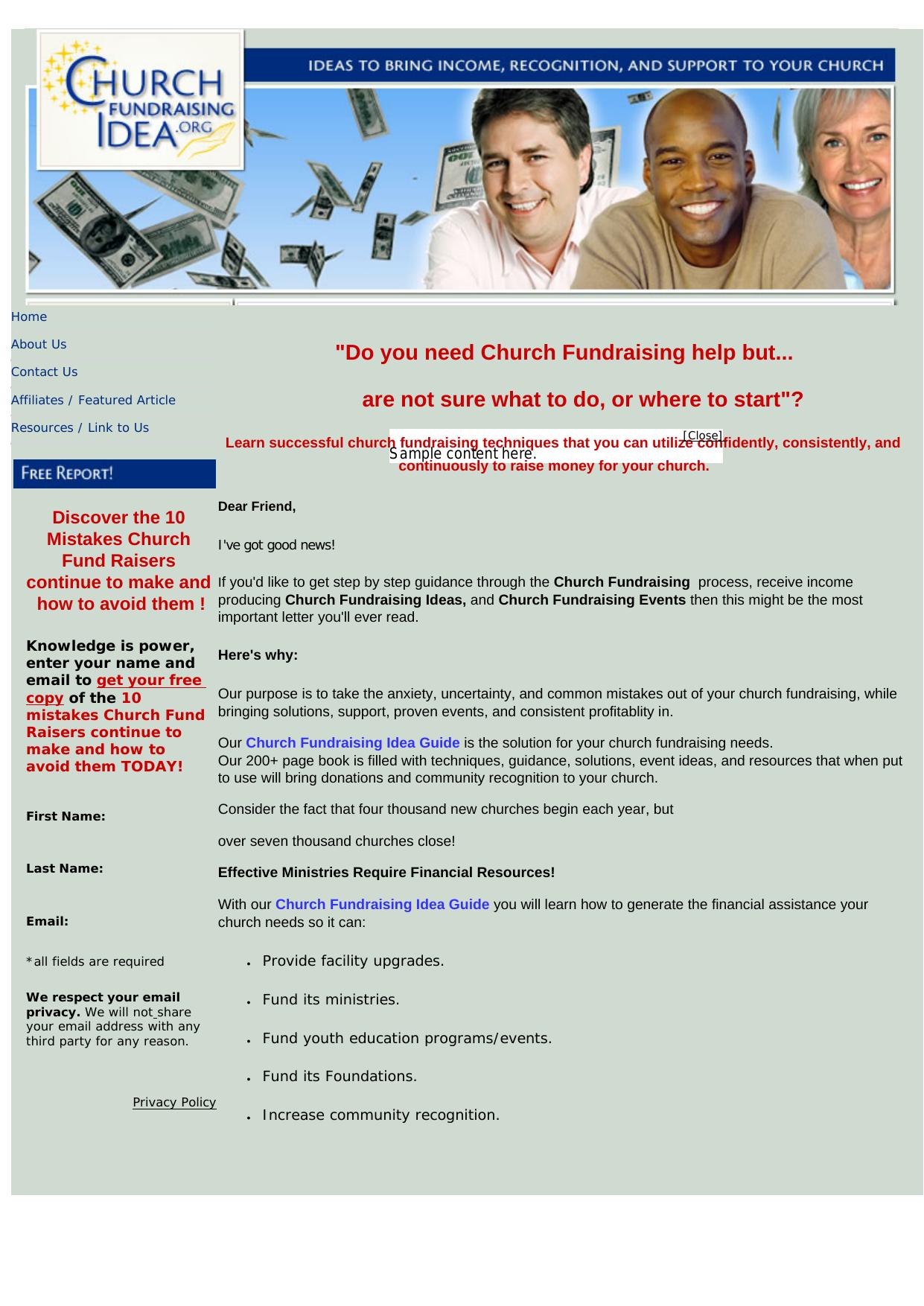 Increase Your Church Fundraising Today! by Best of Kuszter's Collection