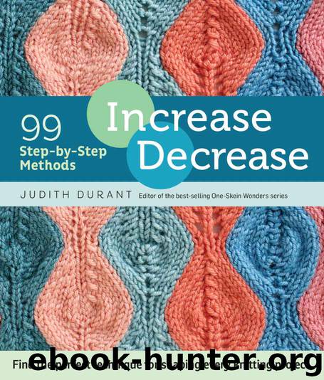 Increase, Decrease by Durant Judith