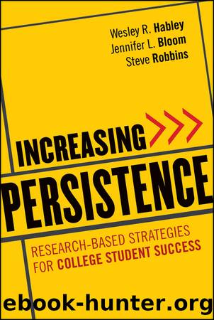 Increasing Persistence by Wesley R. Habley & Jennifer L. Bloom & Steve Robbins