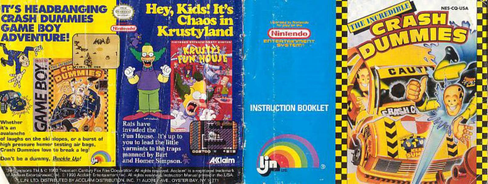 Incredible Crash Dummies, The (U) by Unknown