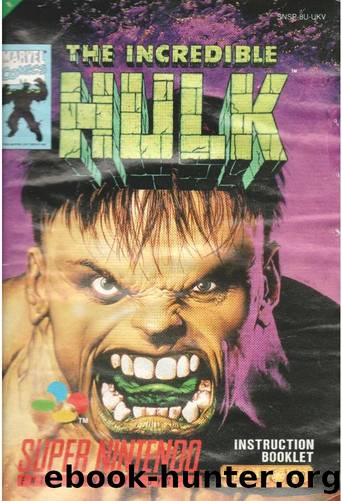 Incredible Hulk, The (USA)-manual by Unknown