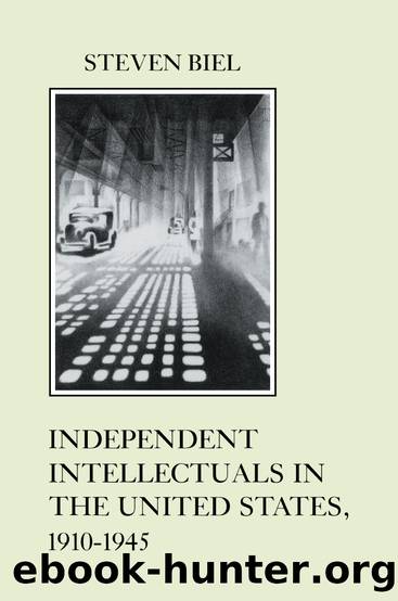 Independent Intellectuals in the United States, 1910-1945 by Steven Biel