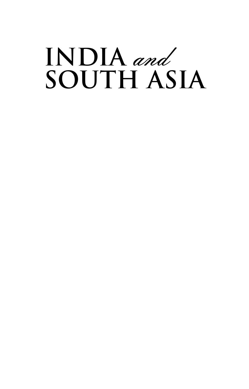 India And South Asia: Economic Developments in the Age of Globalization by Anjum Siddiqui