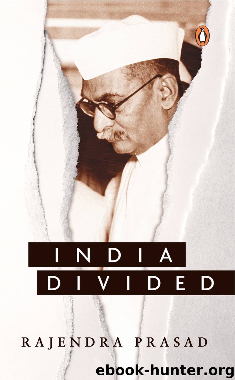 India Divided by Rajendra Prasad