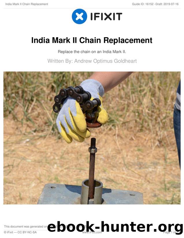 India Mark II Chain Replacement by Unknown