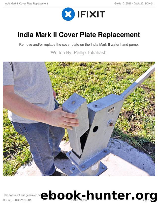 India Mark II Cover Plate Replacement by Unknown
