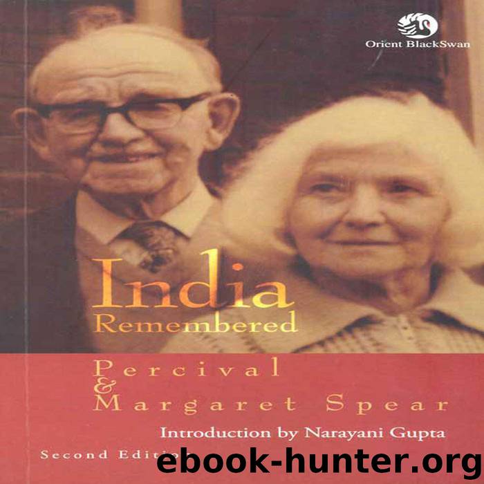 India Remembered (Second Edition) by Percival Spear