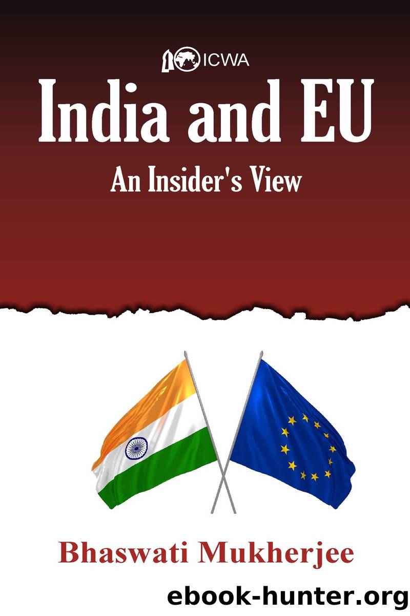India and EU by Bhaswati Mukherjee