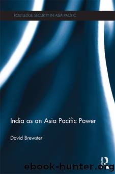 India as an Asia Pacific Power by David Brewster