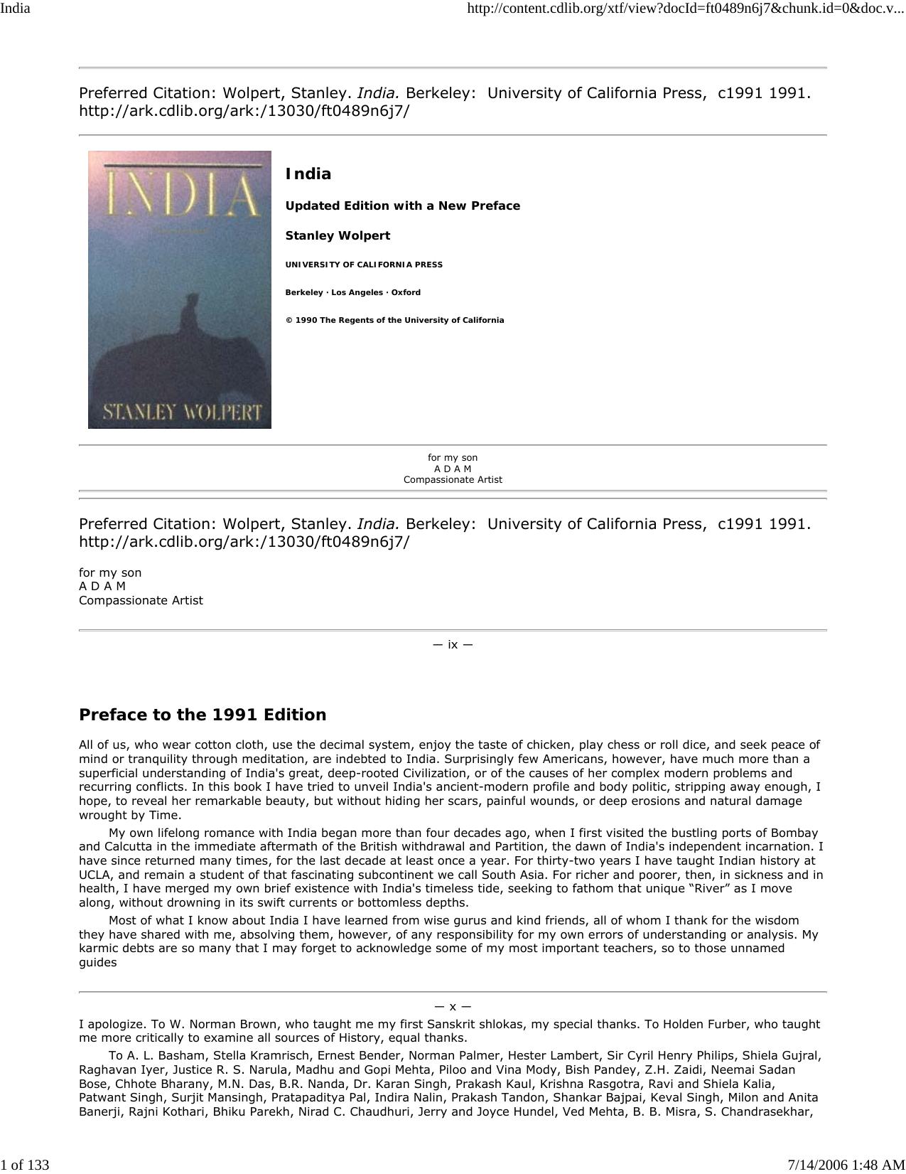 India by Master Clark