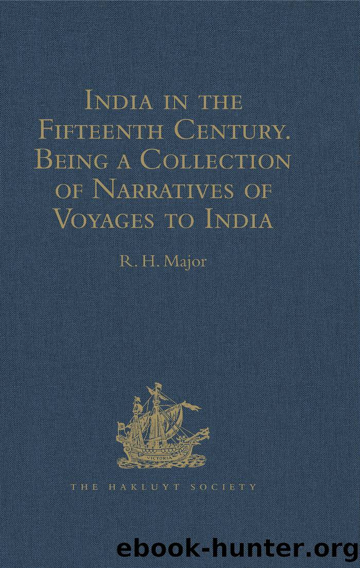 India in the Fifteenth Century by Taylor && Francis Group;