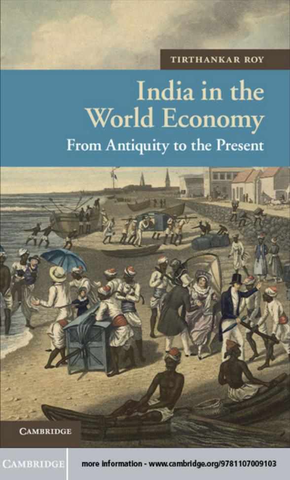 India in the World Economy: From Antiquity to the Present by Tirthankar Roy