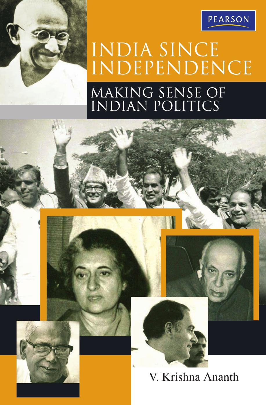 India since independence by Ananth V