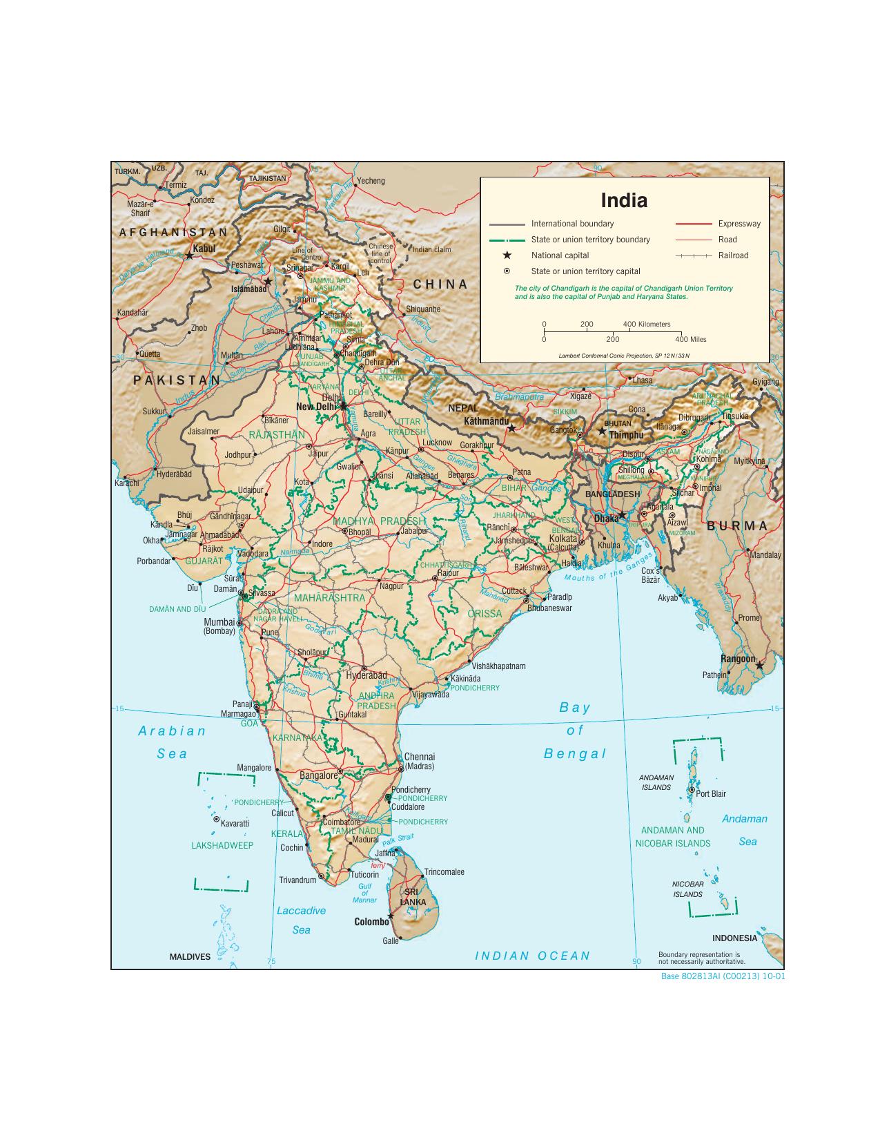 India-physiography-2001 by Unknown