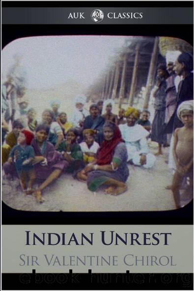 Indian Unrest by Ignatius Chirol