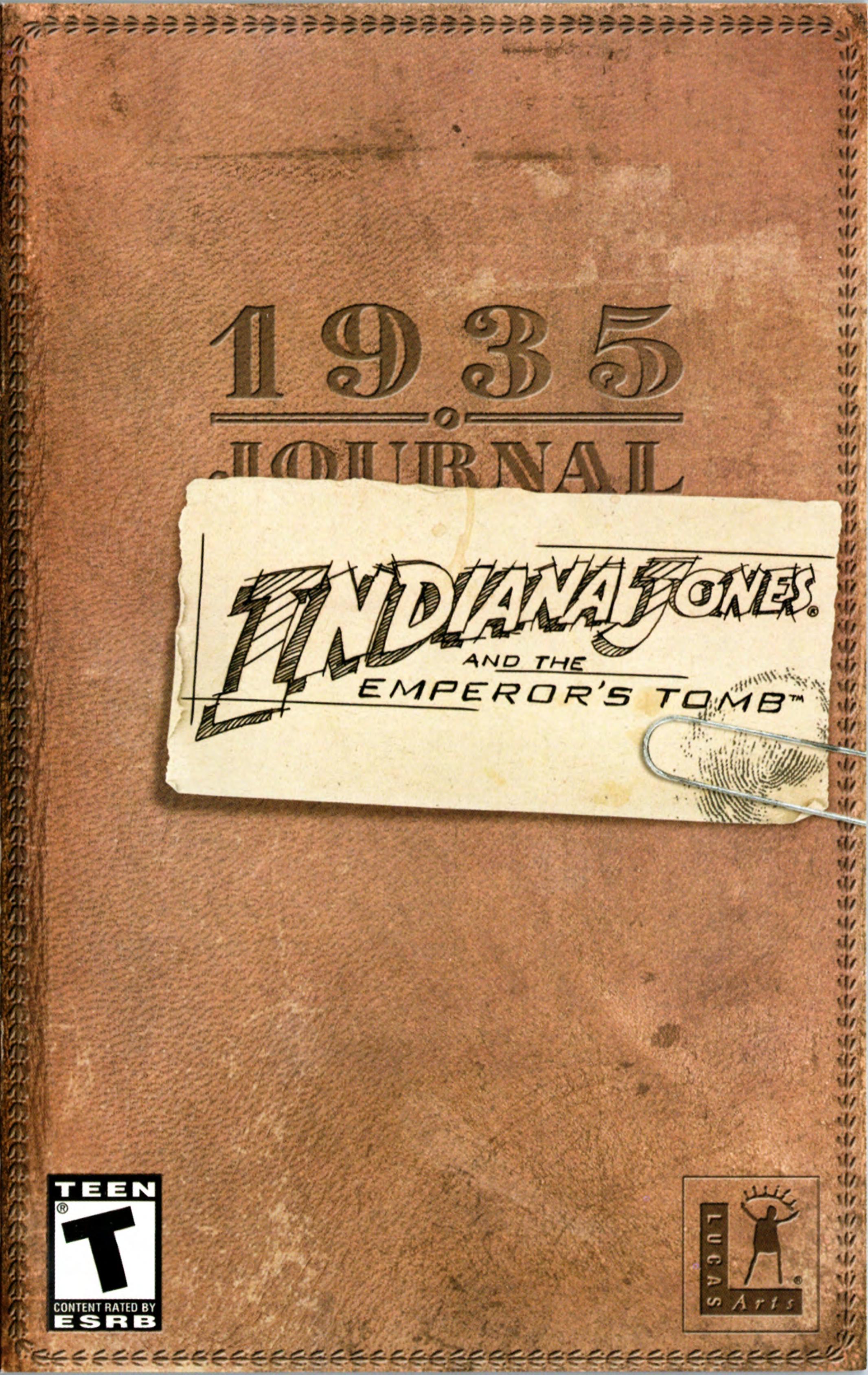 Indiana Jones and the Emperor's Tomb (USA) by Jonathan Grimm