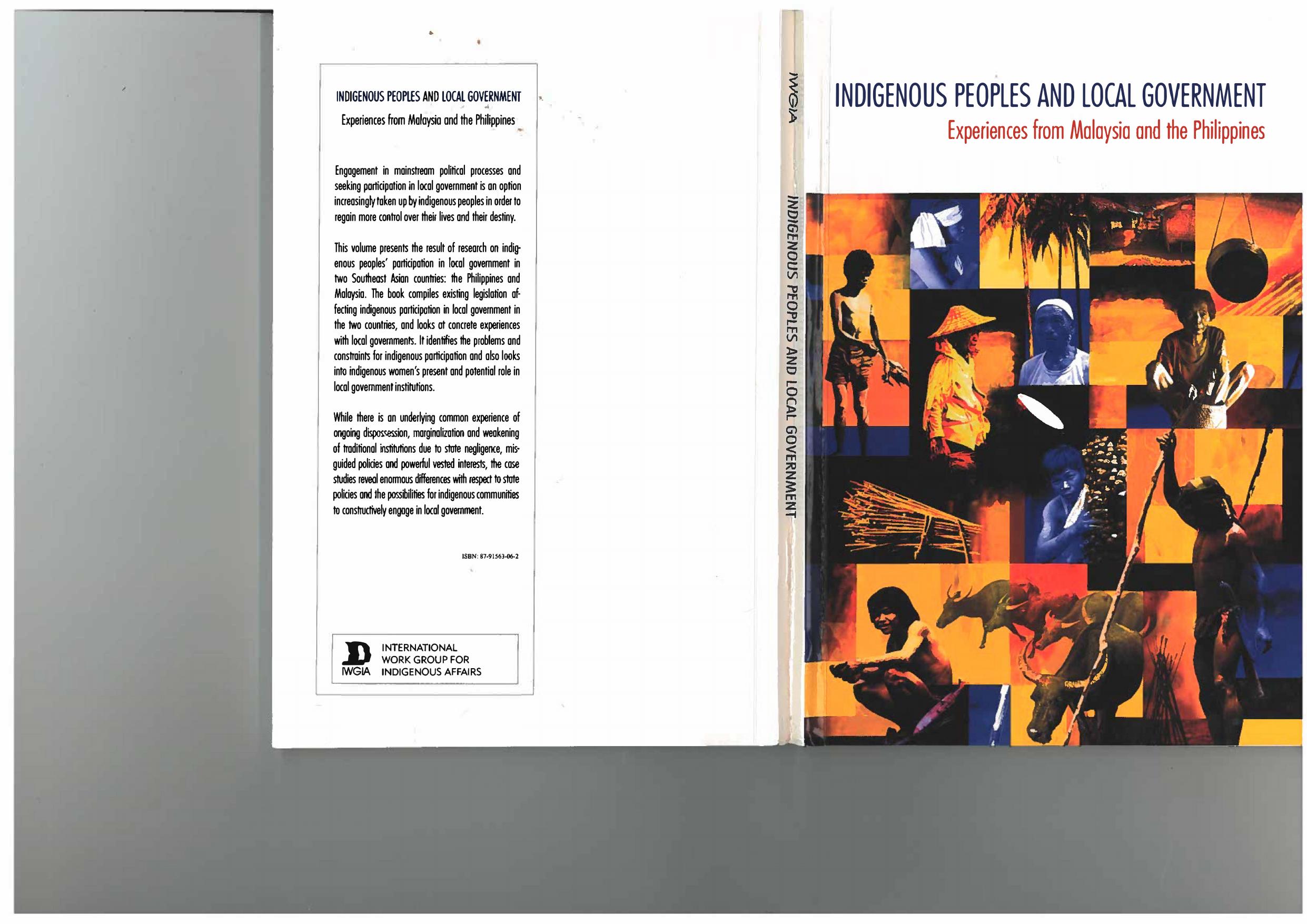 Indigenous Peoples and Local Government: Experiences from Malaysia and the Philippines by Cordillera Peoples Alliance (CPA); PACOS Trust