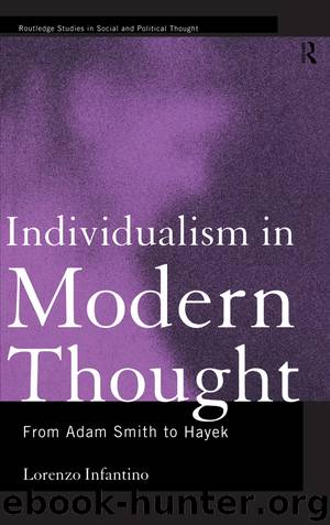Individualism in Modern Thought by Infantino Lorenzo