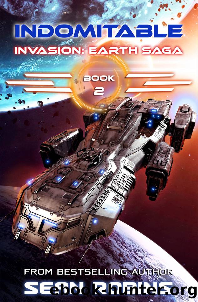 Indomitable: An Epic Space OperaAlien InvasionTime Travel Adventure (Invasion: Earth Saga Book 2) by Sean Robins