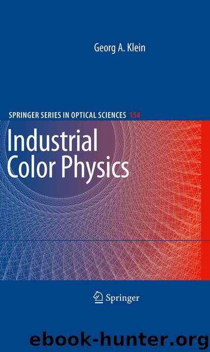 Industrial Color Physics by Georg A. Klein