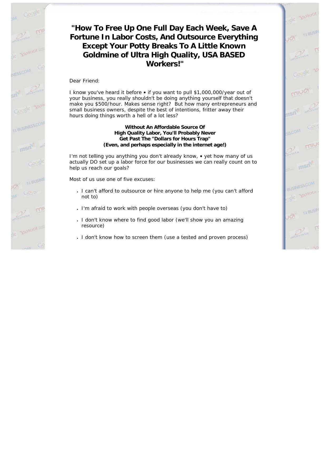 Inexpensive Usa Based Workaholics. by Best of Kuszter's Collection