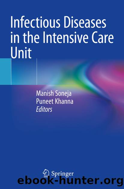 Infectious Diseases in the Intensive Care Unit by Unknown