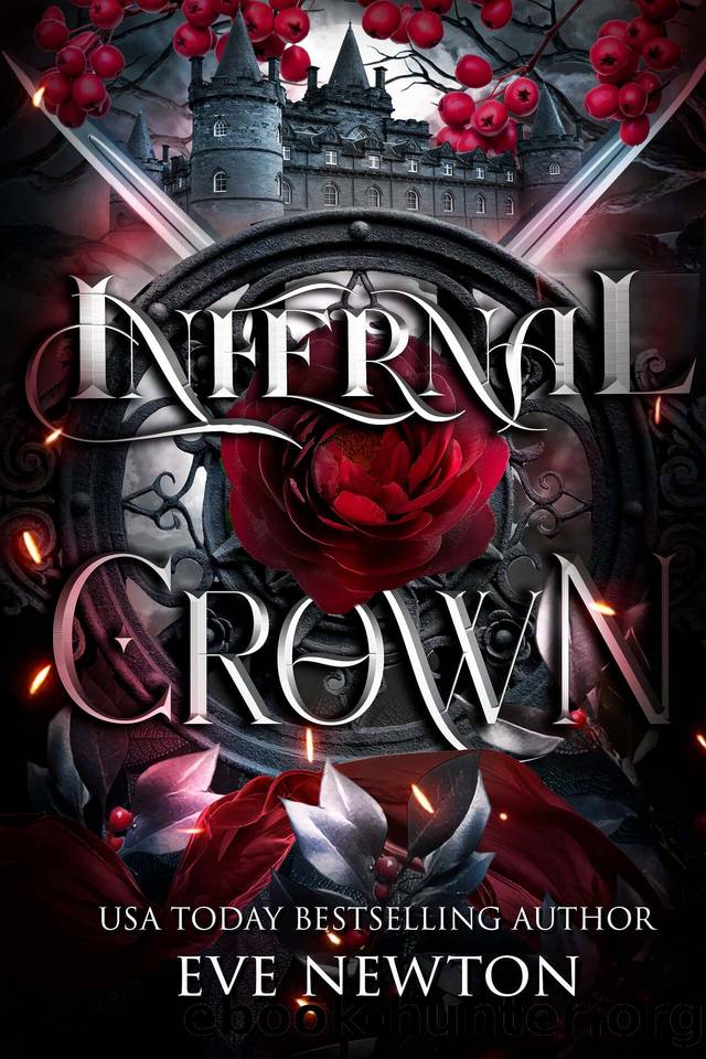 Infernal Crown: A Dark Paranormal Reverse Harem (Cursed Darkness (DarkHallow Academy) Book 3) by Eve Newton