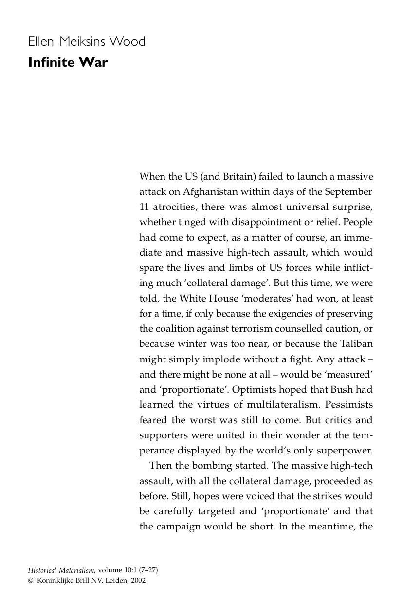 Infinite War by Infinite War