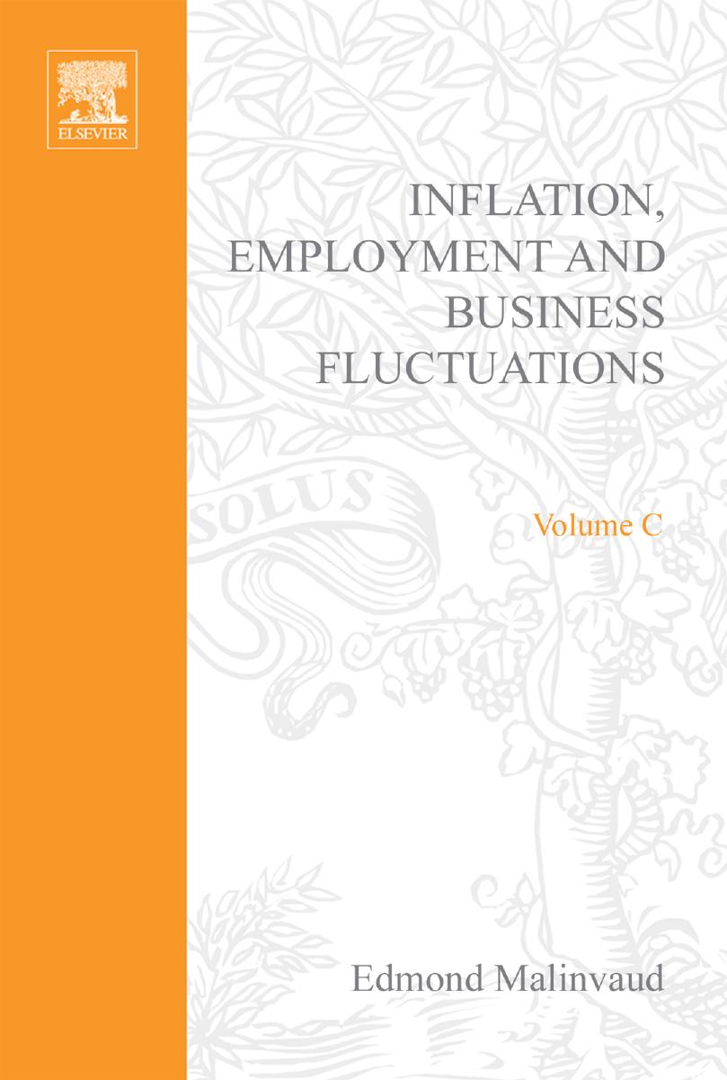 Inflation Employment and Business Fluctuations 0444505180 by Unknown