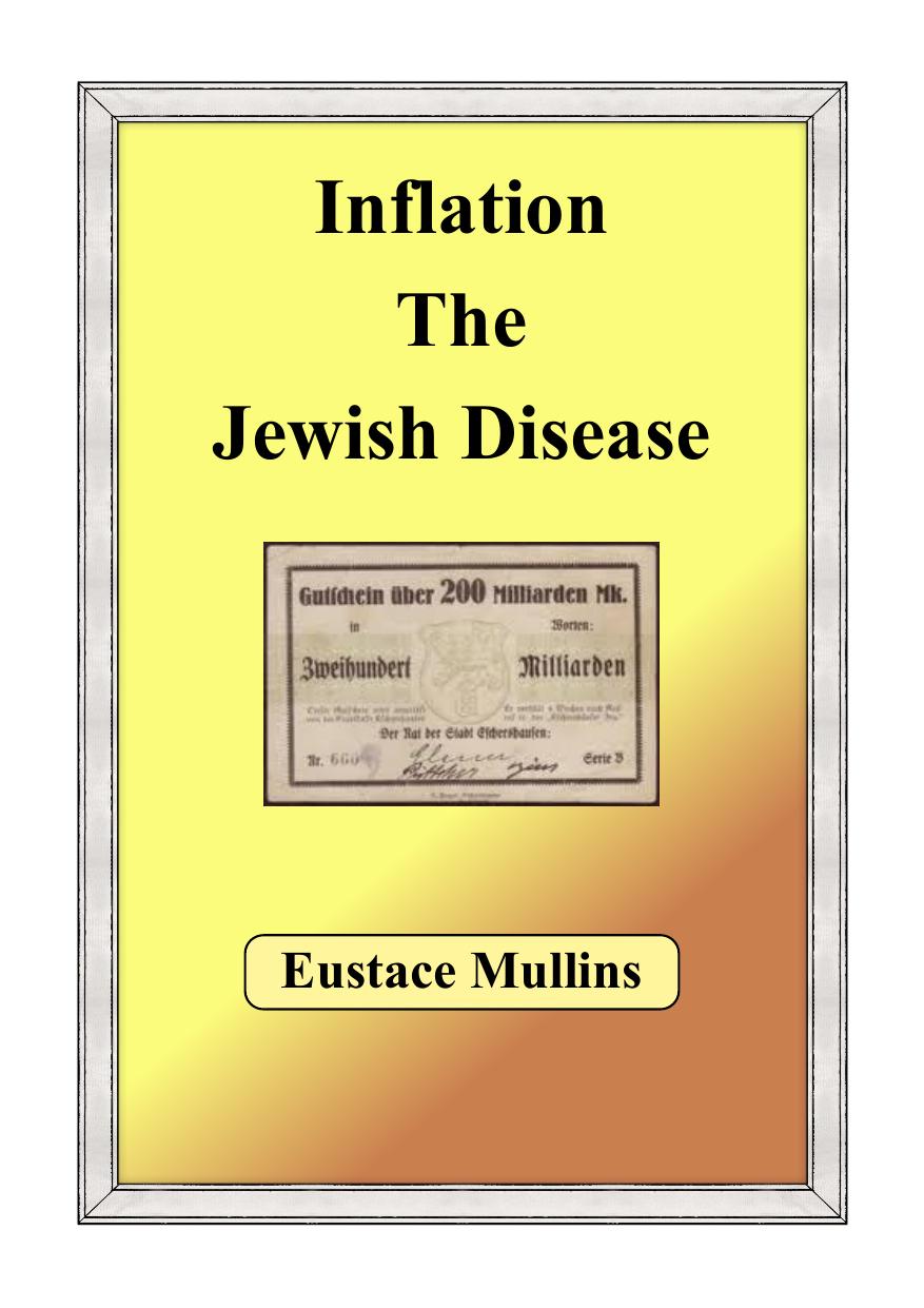 Inflation The Jewish Desease by Chris Pead