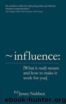 Influence by Jenny Nabben