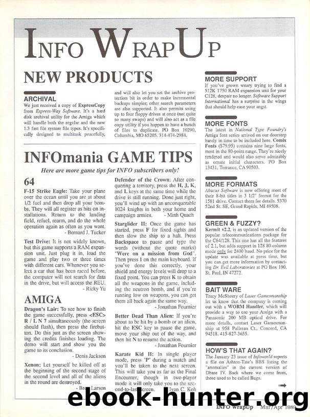 Info Issue 25 Wrap-Up by Unknown