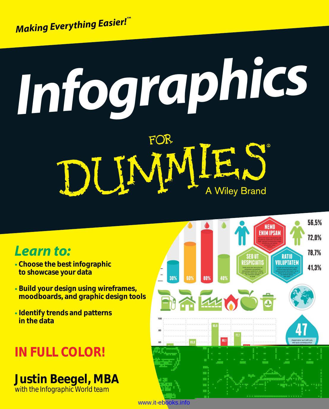 Infographics For Dummies by Beegel Justin