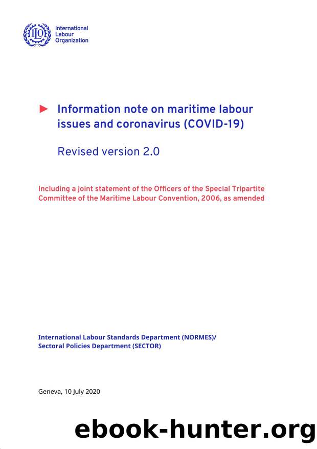 Information Note on Maritime Labour Issues and Coronavirus (COVID-19) (Rev. 2) by bakir