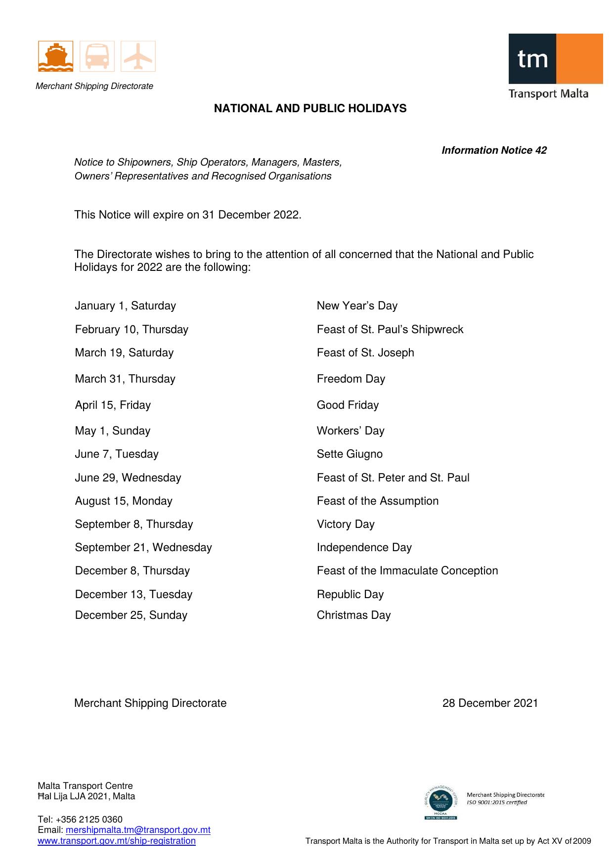 Information Notice 42 by dale.hamilton