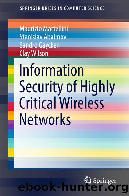 Information Security of Highly Critical Wireless Networks by Maurizio Martellini Stanislav Abaimov Sandro Gaycken & Clay Wilson