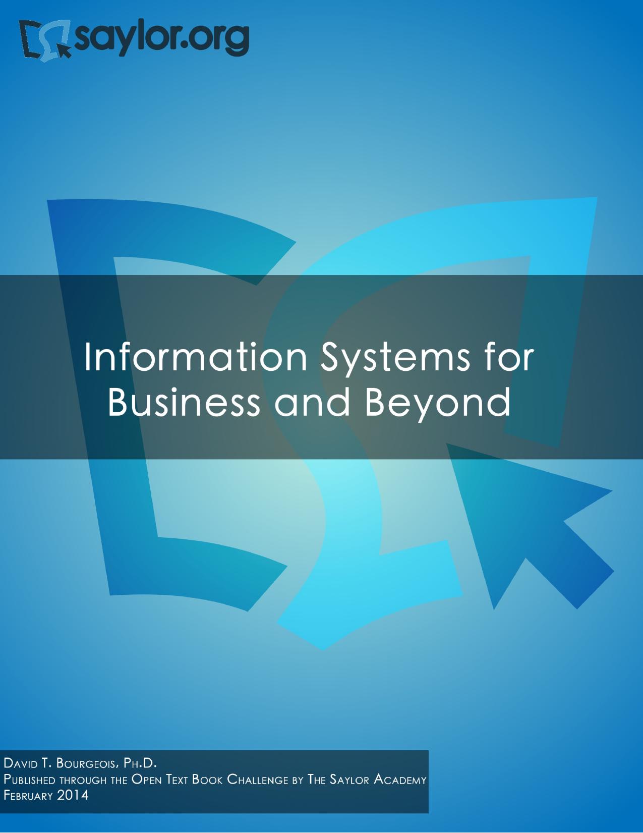 Information Systems for Business and Beyond by Unknow